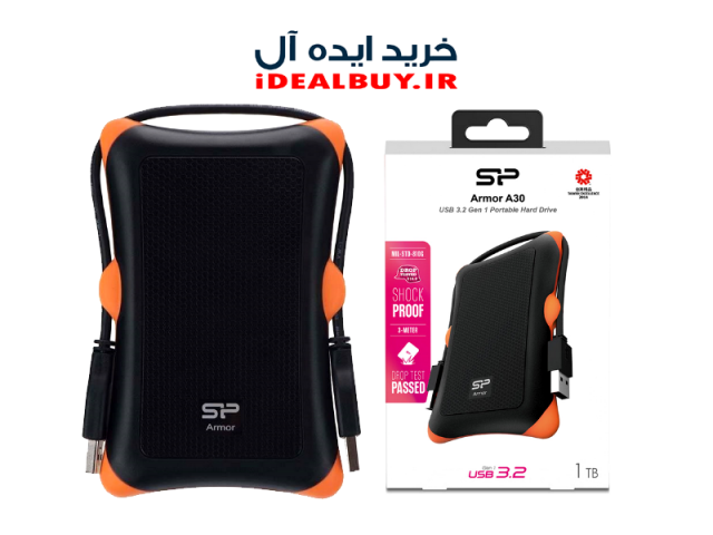 هارد اکسترنال Silicon Power Armor A30  2TB