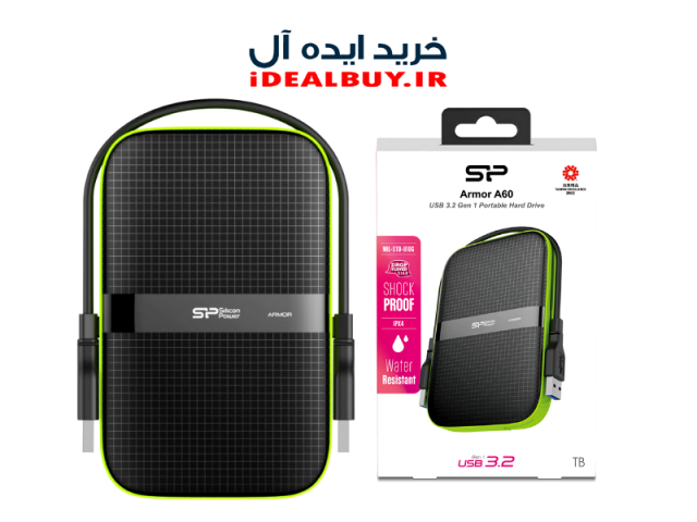 هارد اکسترنال Silicon Power Armor A60 1TB