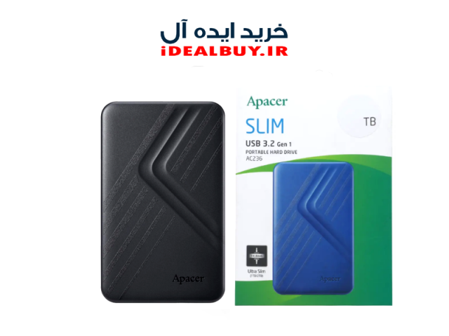 هارد اکسترنال APACER SLIM AC236 1TB