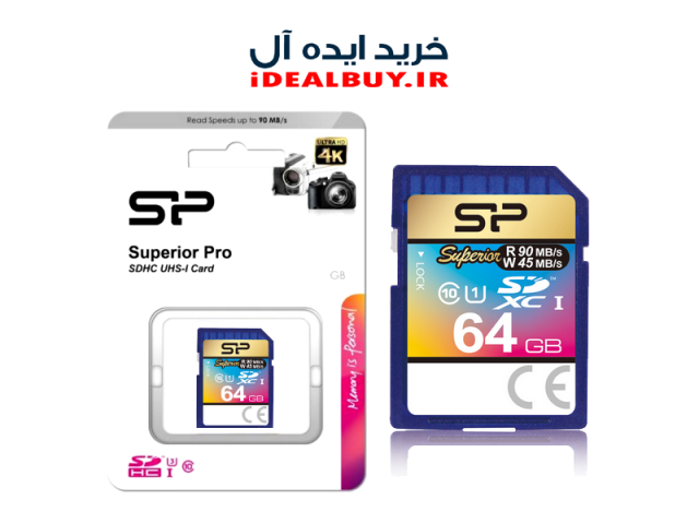 کارت حافظه Silicon Power  SDHC  64GB