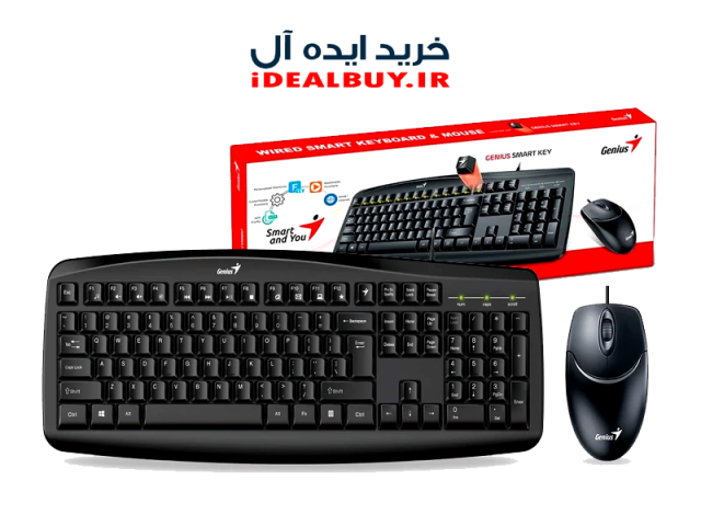 کیبورد و ماوس بی سیم Genius KM-8100 Wireless