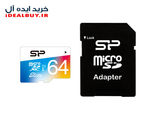 کارت حافظه Silicon Power Color Elite UHS-I U1 Class 10 85MBps microSDXC  64GB