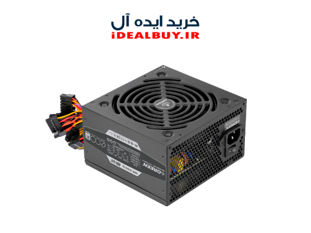 منبع تغذیه کامپیوتر گرین  GREEN GP400A-ECO Rev3.1