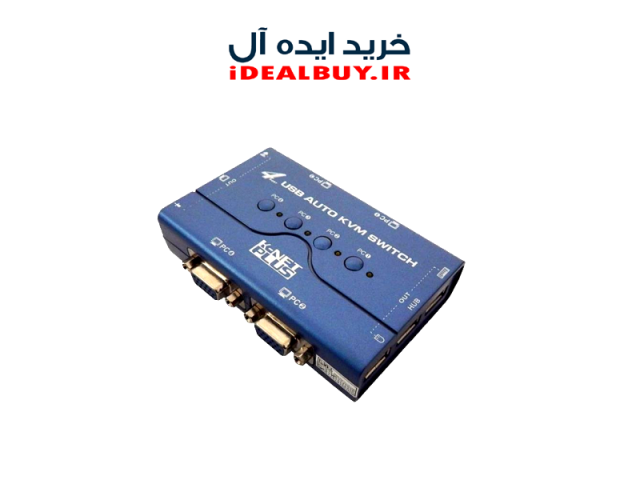 سوییچ K-NET PLUS KPU624 4PORT KVM SWITCH