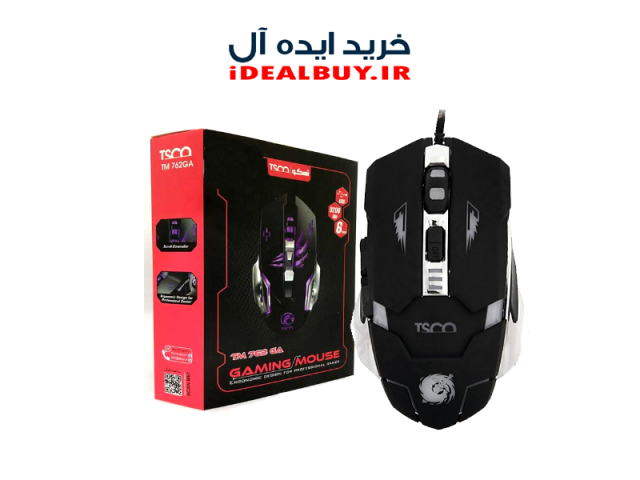 ماوس TSCO TM 762  GAMMING Mouse