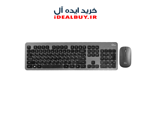 کیبورد و ماوس بی سیم G PLUS GKM-J70WT