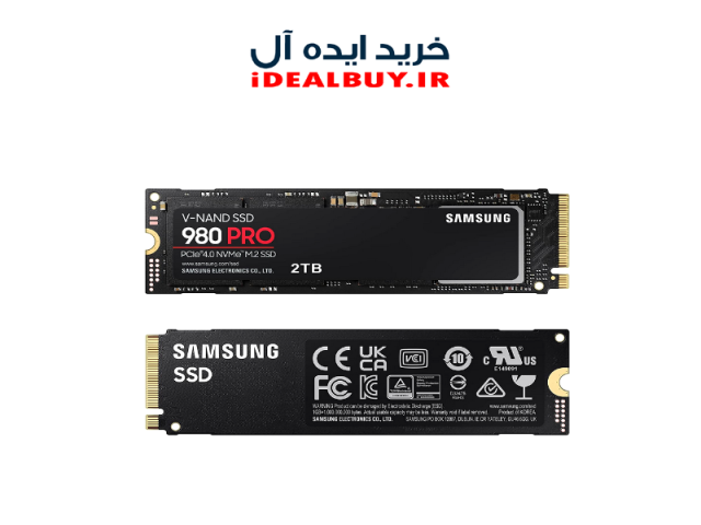 اس اس دی اینترنال Samsung 980 PRO 2 TB PCIe 4.0 NVMe M.2 (2280)
