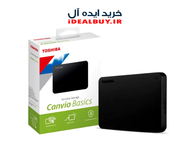 هارد اکسترنال Toshiba Canvio Basic 1TB