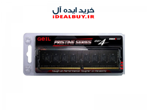 رم دسکتاپ Geil Pristine DDR4 2400MHz CL17 Single Channel Desktop RAM 8GB
