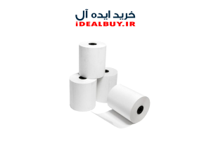 کاغذ پرینتر حرارتی  چاپ مشکی 8 سانتی