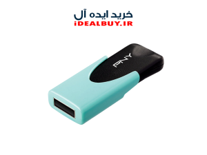 فلش مموری  PNY ATTACHE4 TURQUOISE 64GB