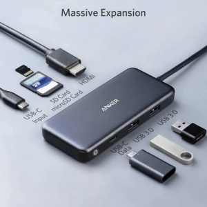 هاب A8346 Anker PowerExpand+ 7-in-1 -USB-C PD Media Hub