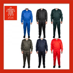 لباس کار طرح ایران خودرو تک رنگ