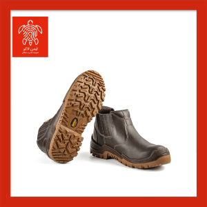 بوتین ایمنی ساتر مدل جگوار قهوه‌ای