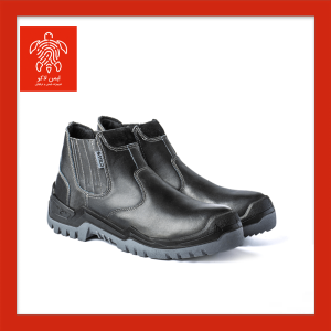 بوتین ایمنی ساتر مدل جگوار مشکی