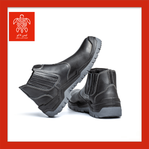 بوتین ایمنی ساتر مدل جگوار مشکی