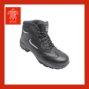 کفش ایمنی فرزین مدل کت ساق بلند زیره لاستیک