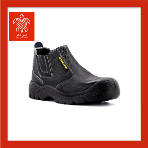 پوتین ایمنی تاپ چرم PU-Rubber