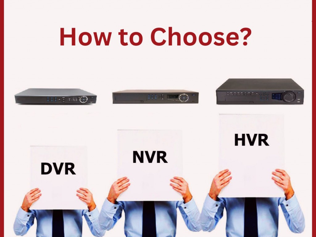 تفاوت انواع دستگاه XVR ،NVR و DVR چیست؟