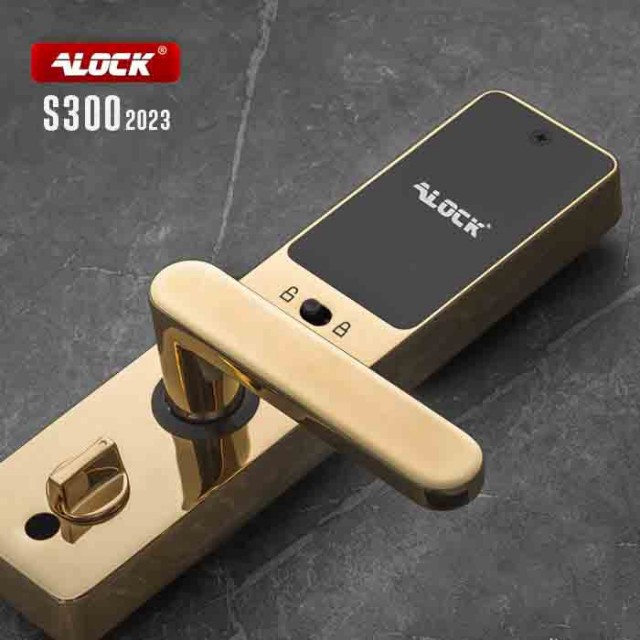 قفل اثر انگشتی دیجیتال ALOCK مدل S300 Gold
