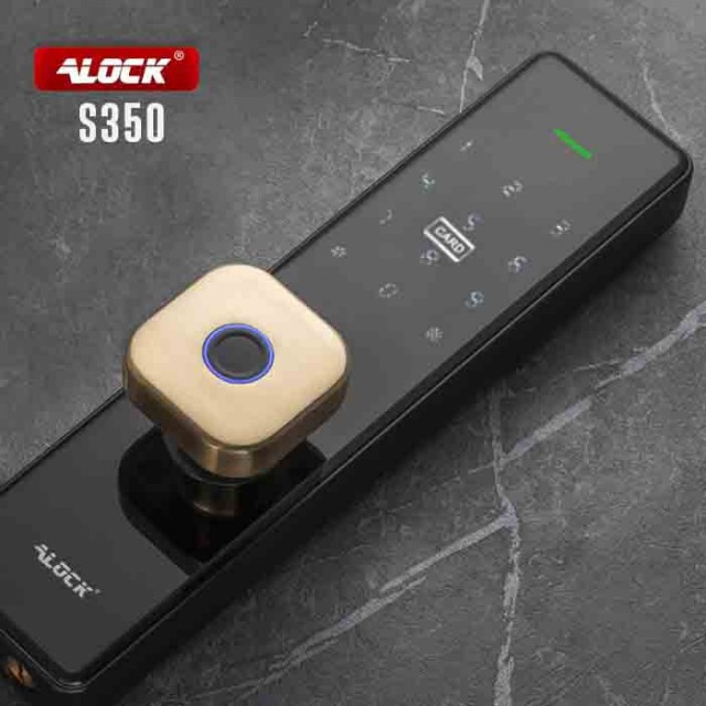 قفل اثر انگشتی دیجیتال ALOCK مدل S350 Gold