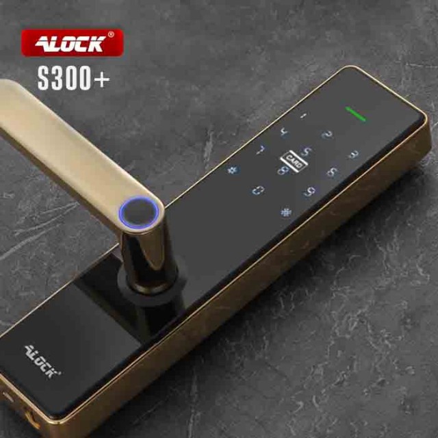 قفل اثر انگشتی دیجیتال ALOCK مدل S300+ Gold