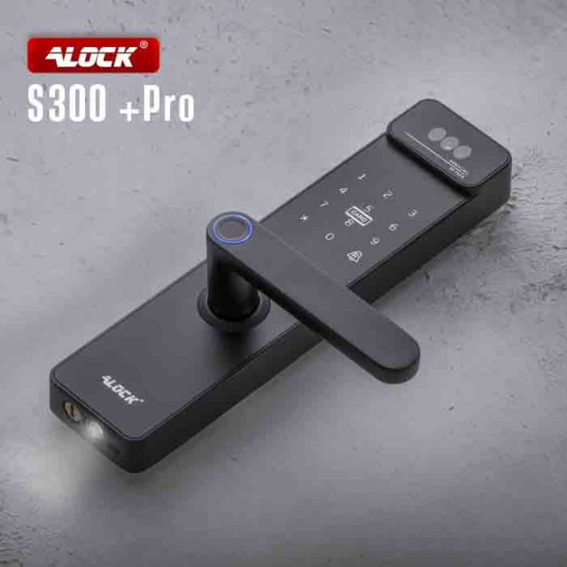 دستگیره هوشمند تشخیص چهره ALOCK مدل S300+ Pro