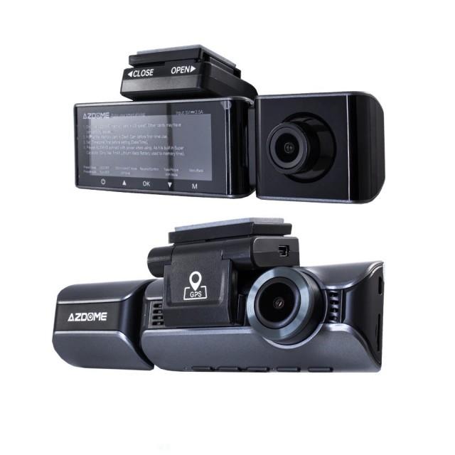 دوربین خودرو AZDOME مدل M550 PRO سه دوربین