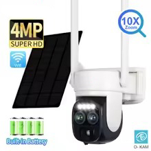 دوربین سولار دو لنز زوم دار سیمکارتی مدل TP2