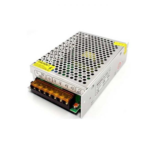 آداپتور سوئیچینگ 12 ولت 15 آمپر صنعتی مدل پاور سوپلای