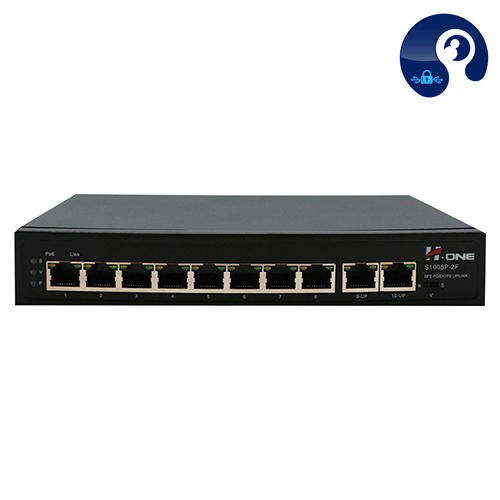سوئیچ شبکه برند H.ONE مدل SNF1008P-2F