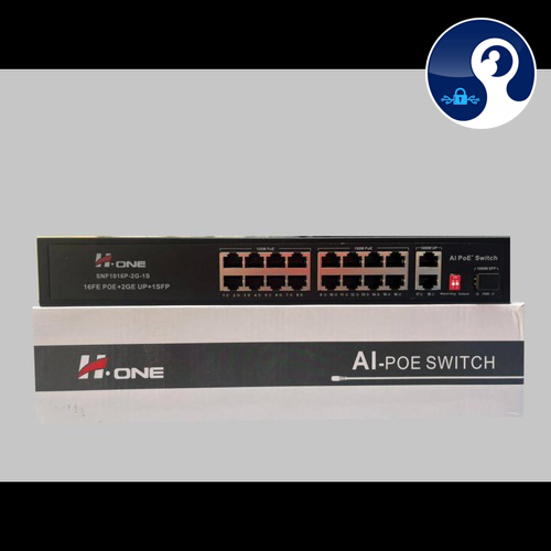سوئیچ شبکه برند H.ONE مدل SNF1016-2G-1S