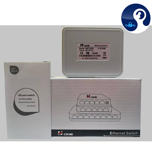 سوئیچ شبکه برند H.ONE مدل SNF1005L