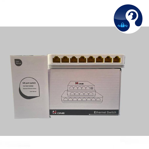 سوئیچ شبکه برند H.ONE مدل SNF1008L