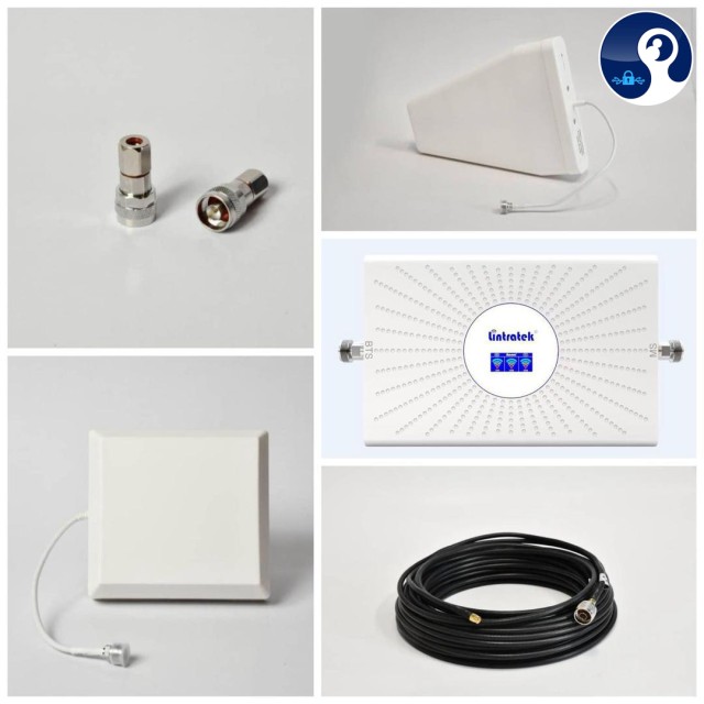 تقویت‌کننده آنتن موبایل ۳ باند مدل سفید ALC دار