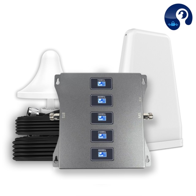 تقویت آنتن موبایل – سه‌باند نقره‌ای