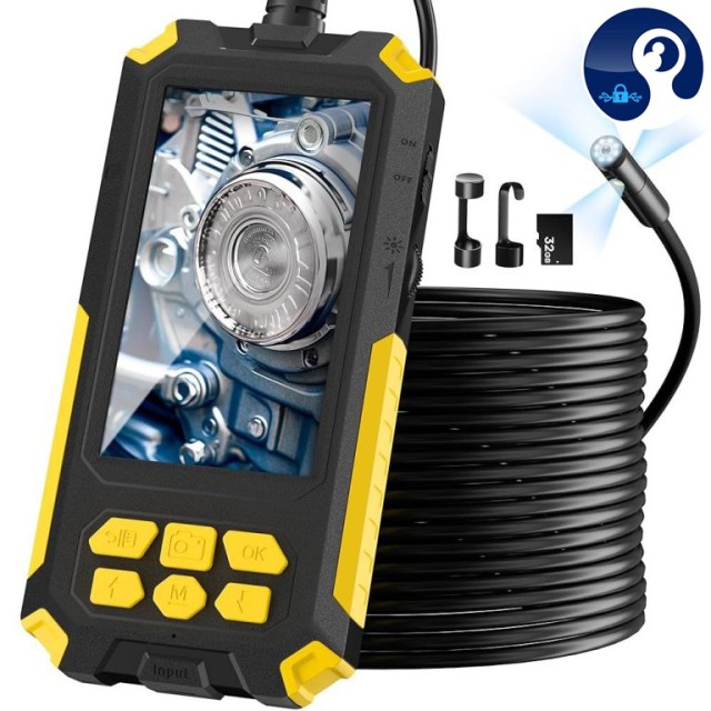 دوربین شلنگی آندوسکوپی مانیتور دار p50 دولنز