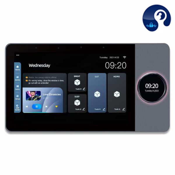 آمپلی فایر لمسی مدل jx8 با صفحه نمایش رنگی