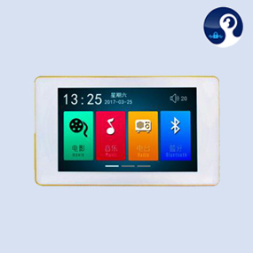 آمپلی فایر 5 اینچ لمسی مدل jx400 صفحه نمایش لمسی و رنگی