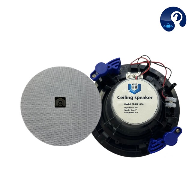 اسپیکر سقفی 5 اینچ بلوتوثی 30 وات (فریم لس) رمز دار