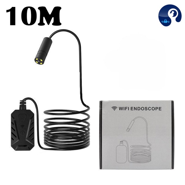 دوربین شلنگی آندوسکوپی وایرلس 10 متر اتوفوکوس 5 مگاپیکسل