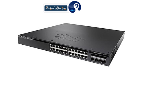سوئیچ شبکه سیسکو 24 پورتWS-C3650-24PS-S(ریفر کارتن دار)