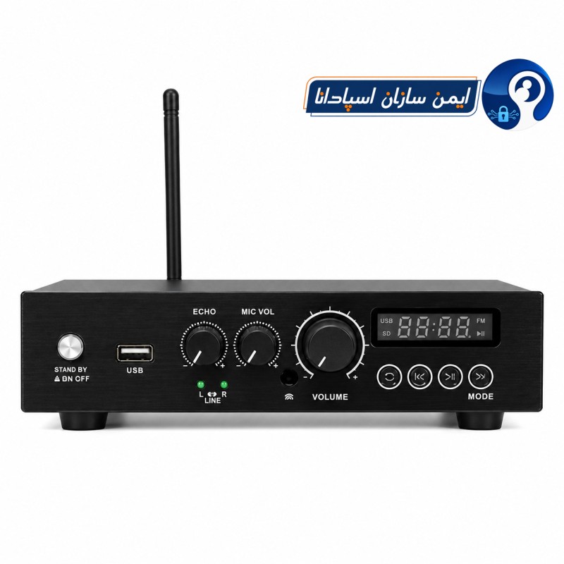 آمپلی فایر رومیزی دو کانال مدل JX3030