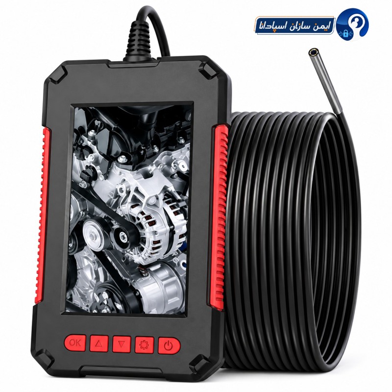 بروسکوپ آندوسکوپی شلنگی مانیتور دار 5 متری P40