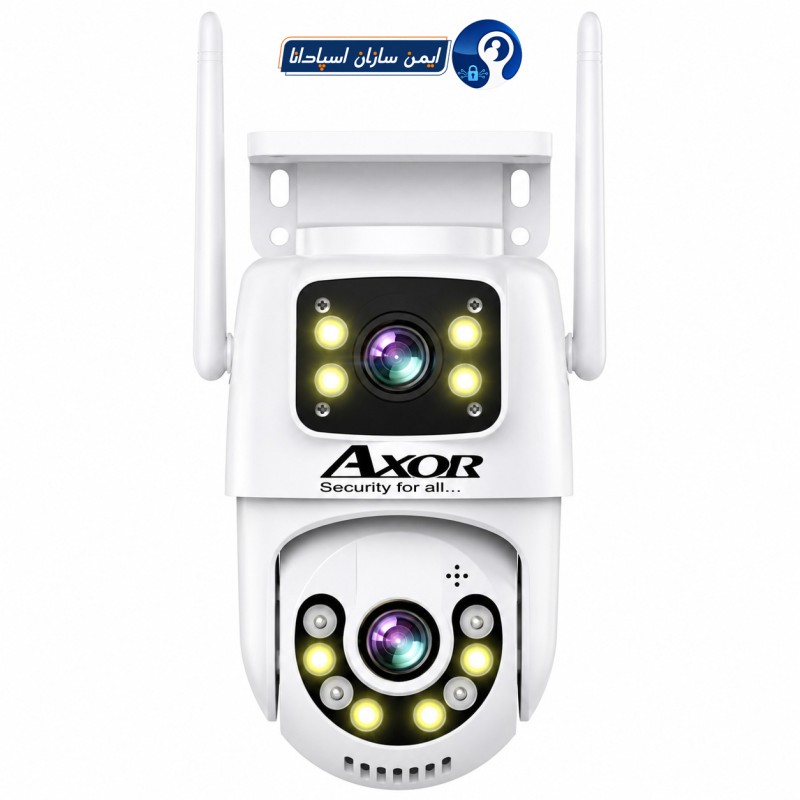 دوربین مینی اسپید دام هوشمند 2 لنز سیم کارتی آکسور O-Kam مدل QQ853-WP-4-4G