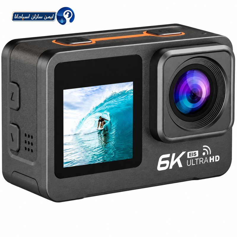 دوربین ورزشی اکشن کمرا (Action Camera) ضد آب 6K