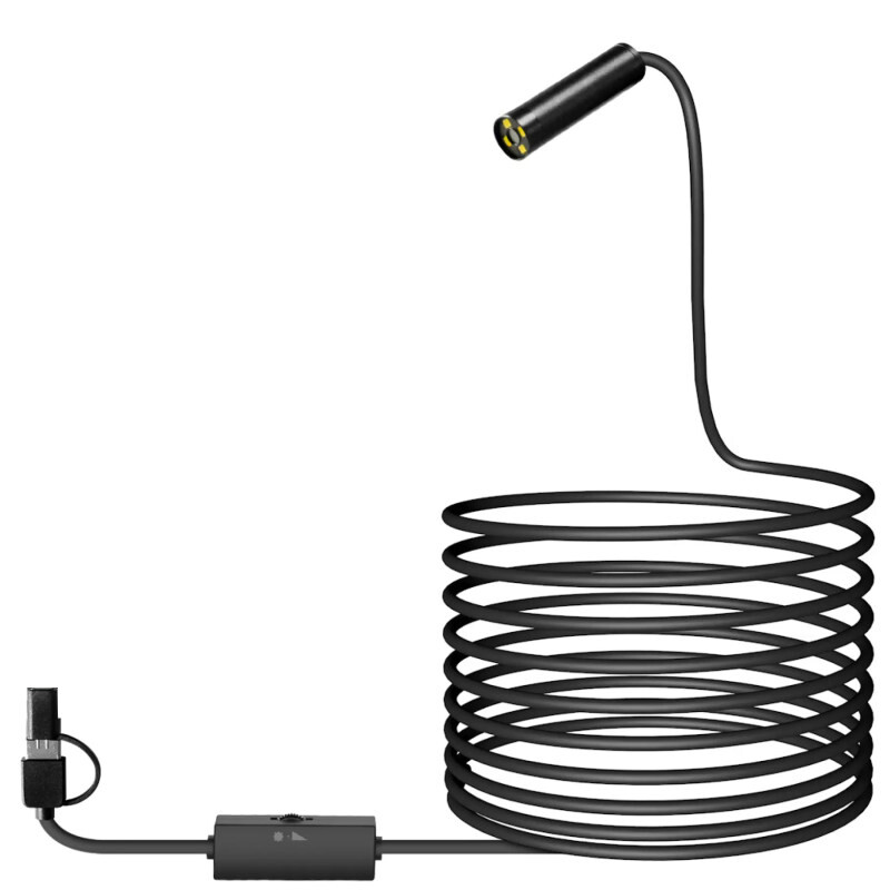 دوربین آندوسکوپی مدل 10 متری 5 مگاپیکسل (شلنگی)