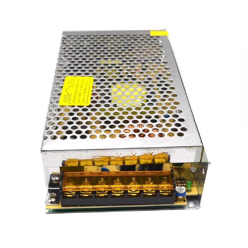 آداپتور سوئیچینگ 12 ولت 10 آمپرصنعتی بدنه فلزی