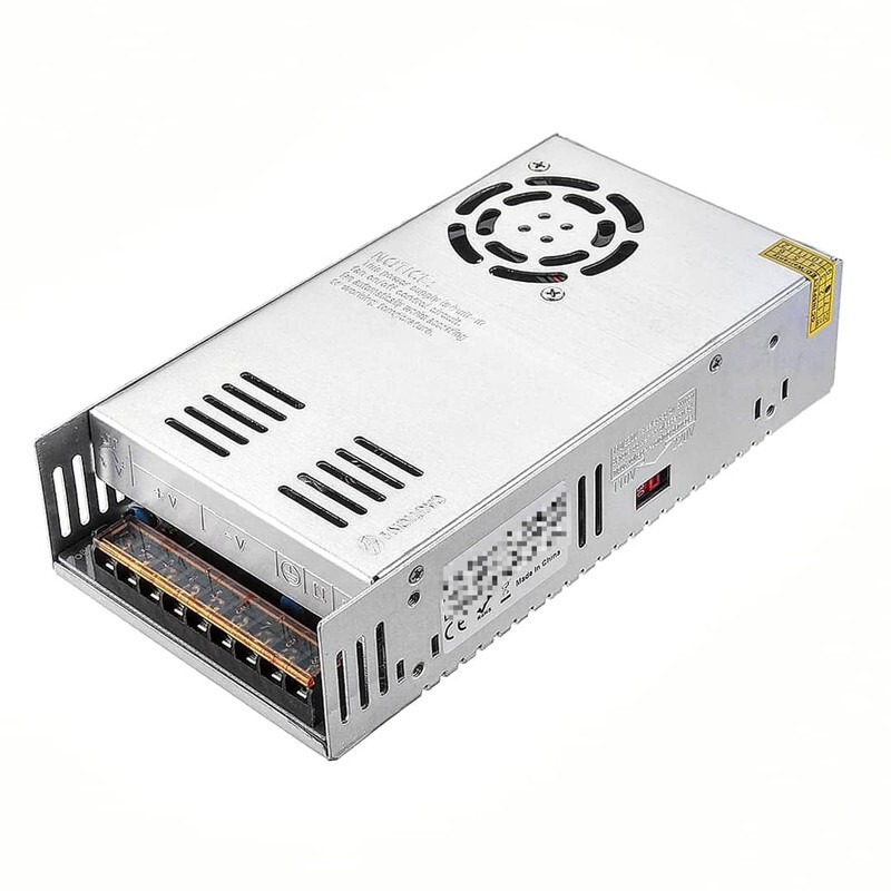 آداپتور سوییچینگ 12 ولت 30 امپر فن دار مدل پاور سوپلای