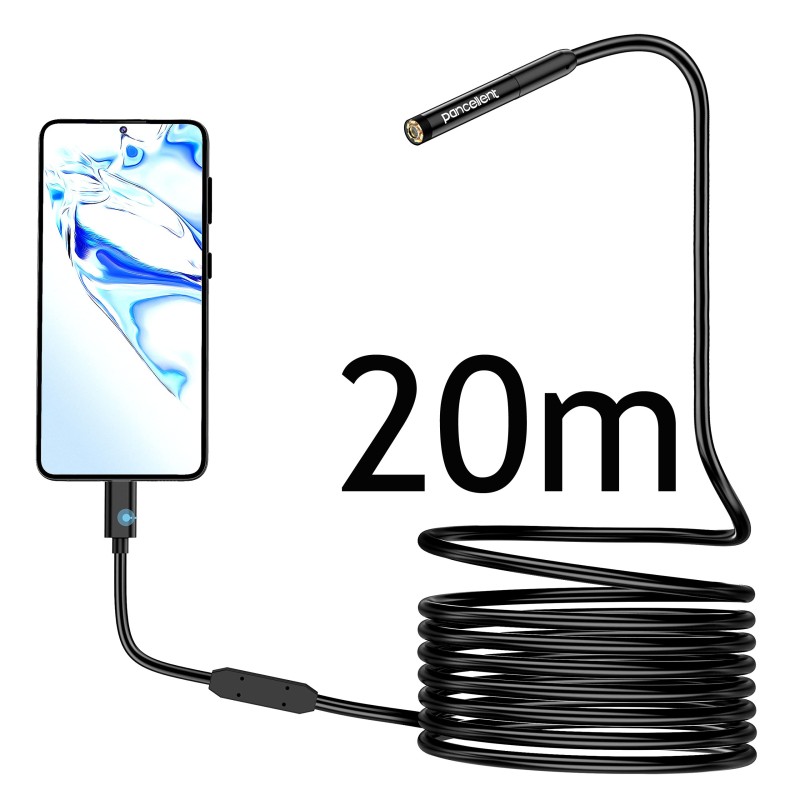 دوربین آندوسکوپی مدل20 متری شلنگی بروسکوپ 5 مگاپیکسل